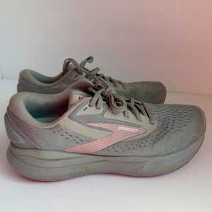 Brooks Adrenaline GTS 24 Women's Size 9 Wide (9D) Alloy/White/Zephyr